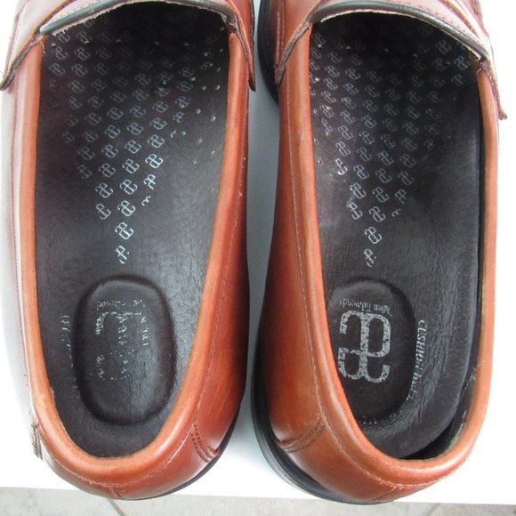 Allen Edmonds Men\'s Brown Leather Penny Loafers Men\'s Size 12 D main image 9